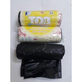 Combo 3 cuộn túi rác ĐEN (có 3 size lựa chọn)