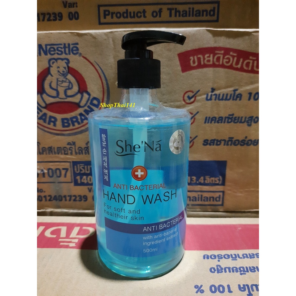 Nước Rửa Tay Diệt Khuẩn SheNa Malaysia 500ml