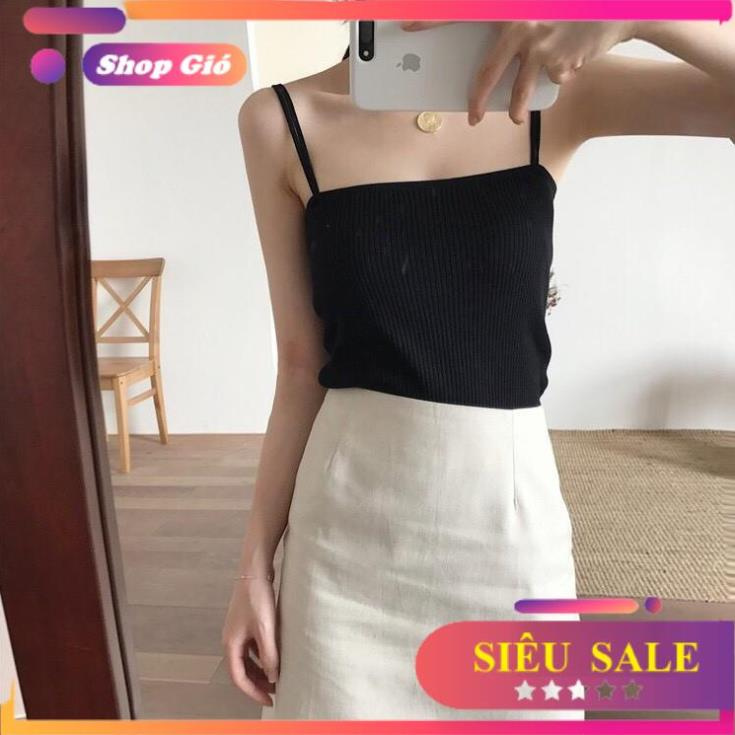 Áo hai dây kép dệt kim 0650 mẫu thiết kế mới hot nhất năm