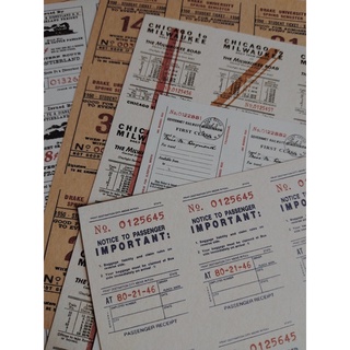 minyi.corner - Set giấy ticket nhiều mẫu