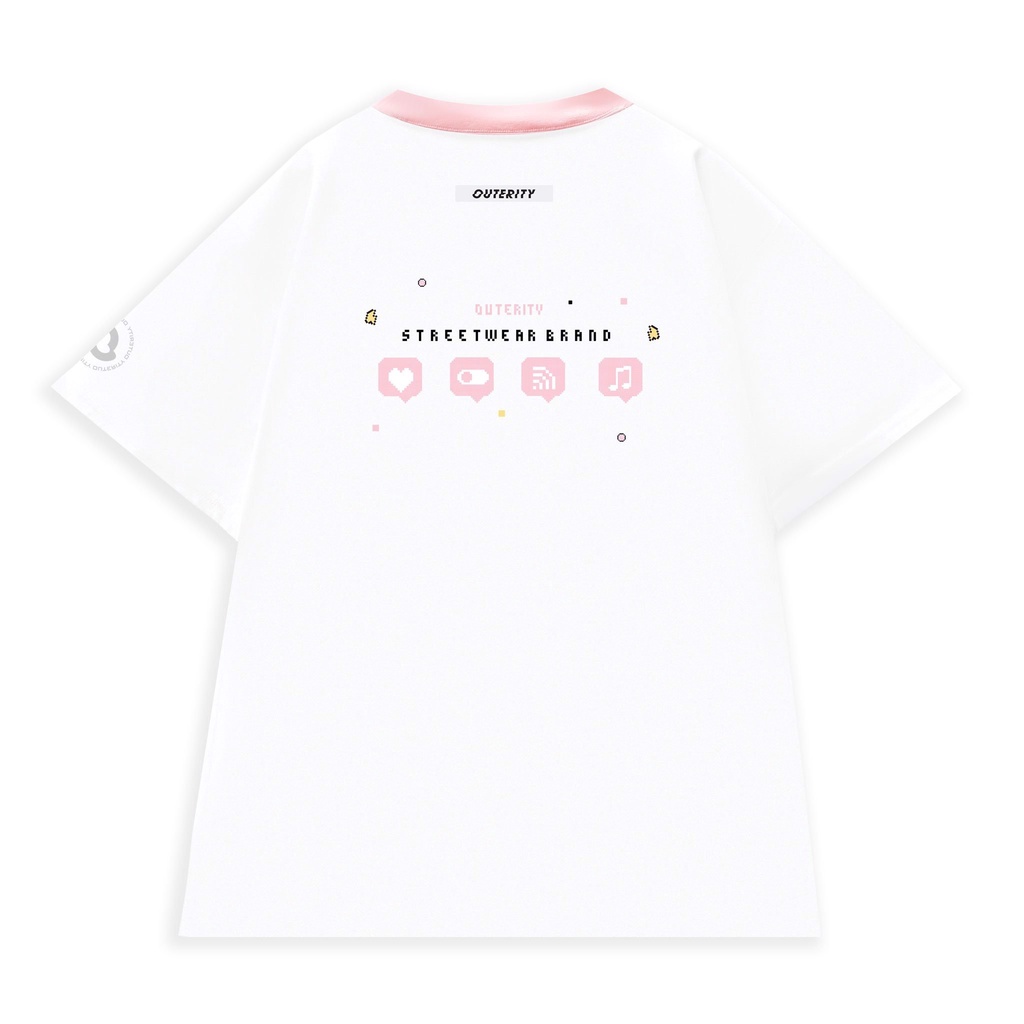 Áo 8 BIT ICON PINK TEE/ Ver 2.0 OUTERITY ORT132