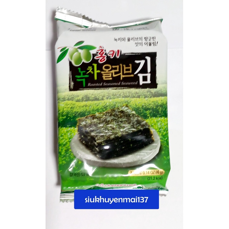 1 gói rong biển hàn quốc ăn liền (4-5 gr 1 gói) date 3_24