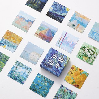 Set sticker ART RETRO cổ điển 45 chiếc trang trí siêu xinh - Tanpopo Sticker