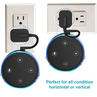 Case treo tường Echo Dot 2, có sẵn cáp nguồn micro USB