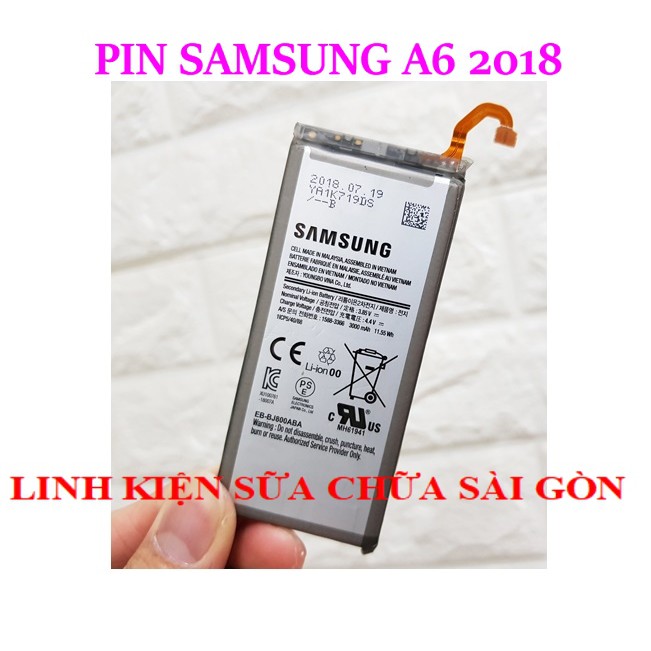 PIN SAMSUNG A6 2018