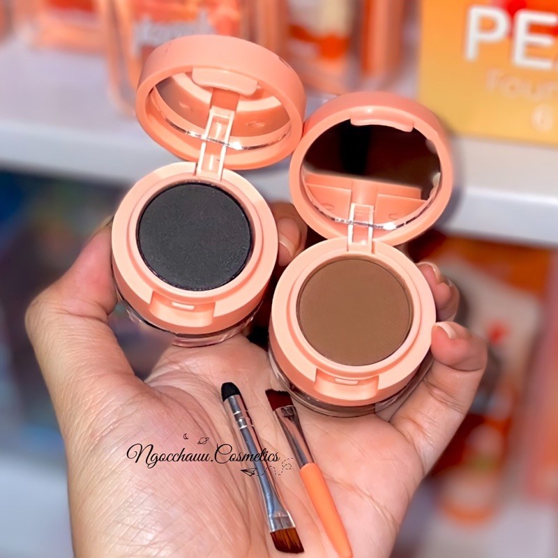 BỘT TÁN MÀY & GEL KẺ MẮT 2in1 PEACH | BigBuy360 - bigbuy360.vn
