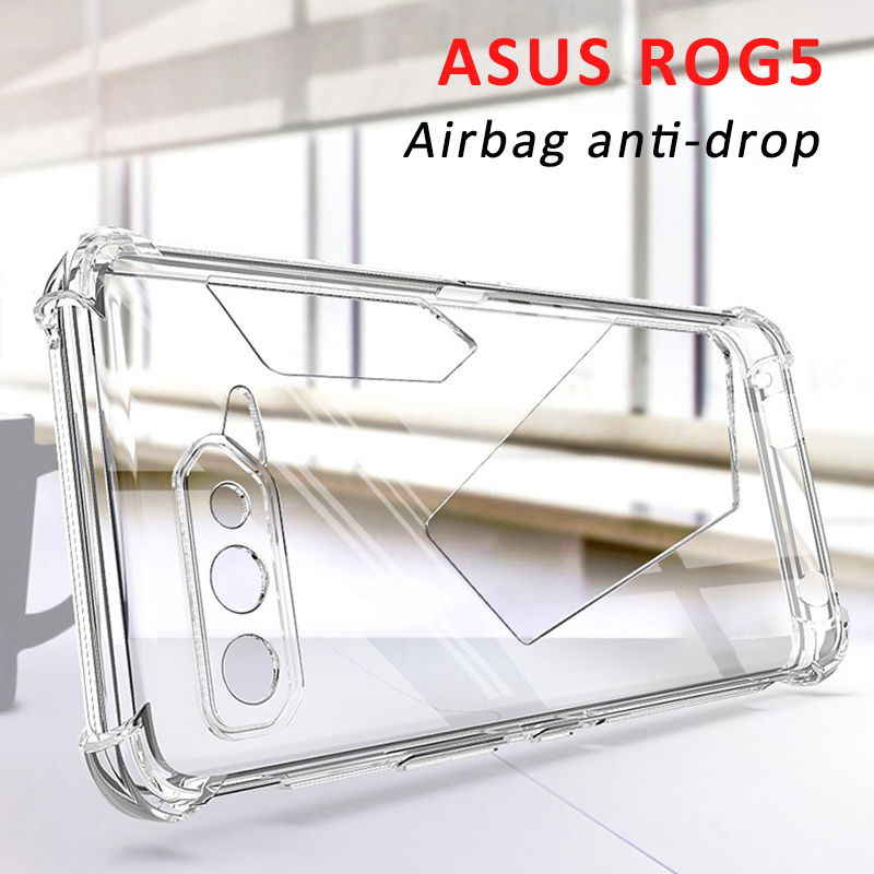 (Hàng Mới Về) Set ốp điện thoại Và Kính Cường Lực Cao Cấp Cho Asus Rog Phone 5 3 2 Rog5 Rog3