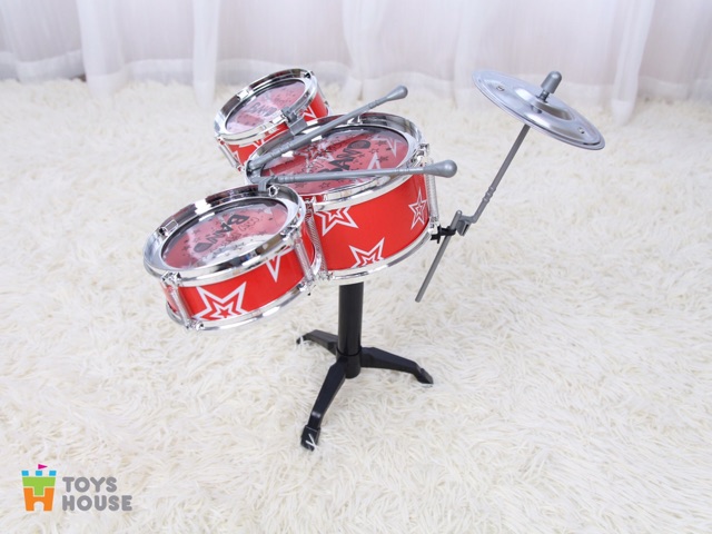 Bộ trống đồ chơi Jazz Drum cho bé Toyshouse