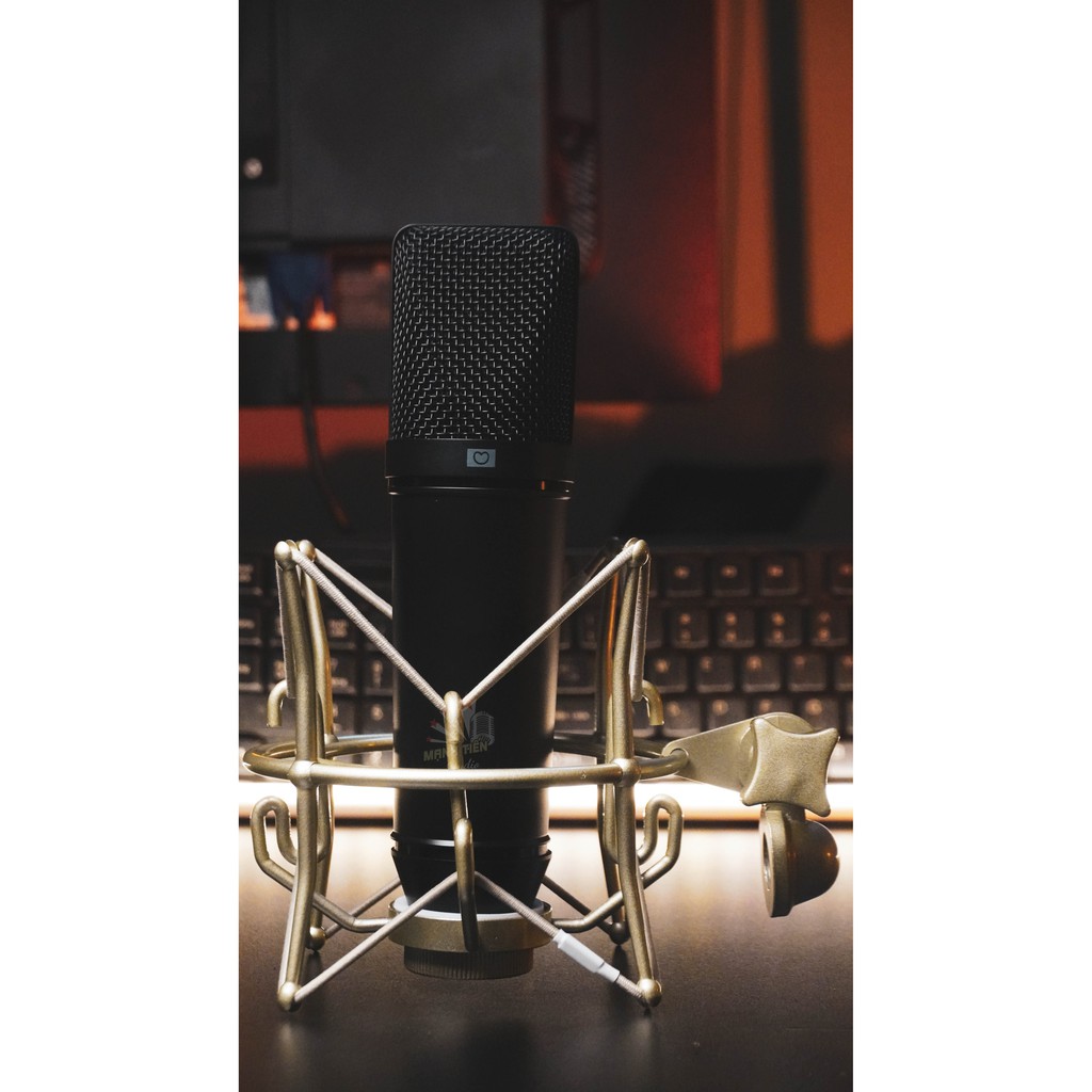 Micro thu âm, livestream cao cấp AQTA U87-Pro - Mic thu âm hát karaoke online chuyên nghiệp hút âm tốt bảo hành 12 tháng