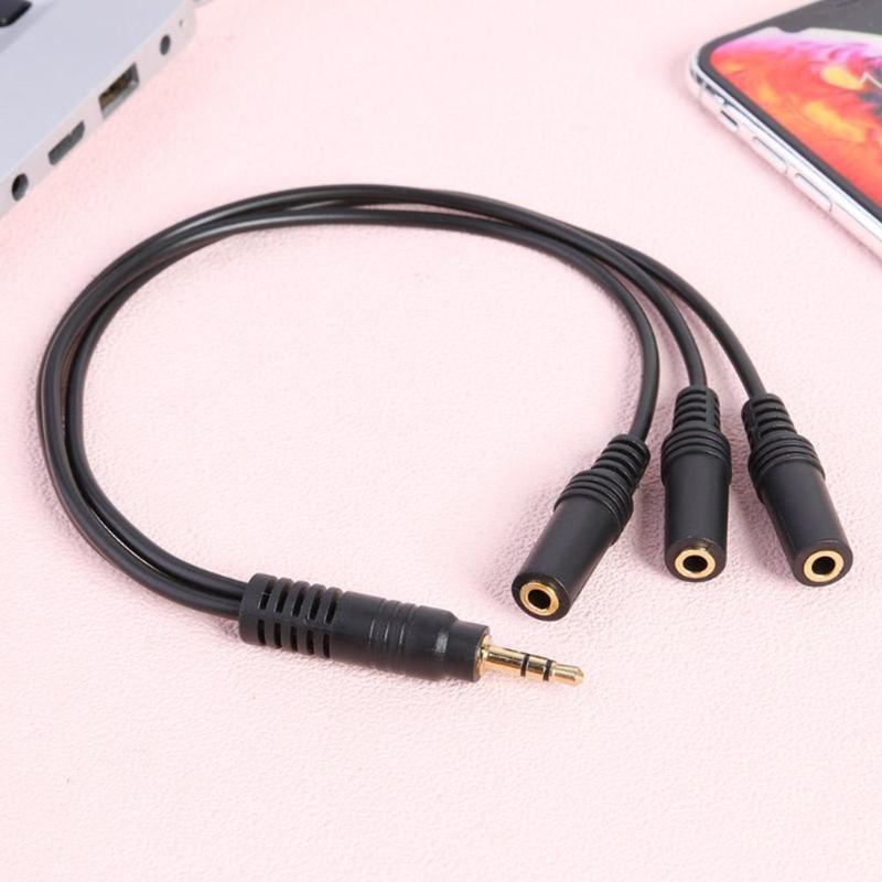 Đầu Chia 3 Cổng Âm Thanh 3.5mm