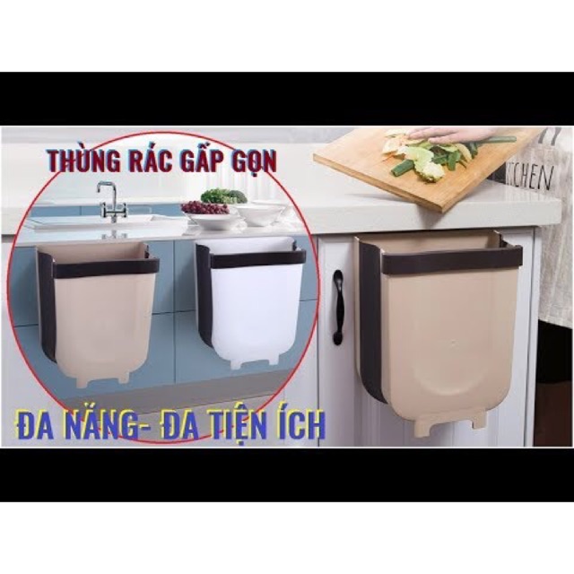 Thùng rác gấp gọn thông minh