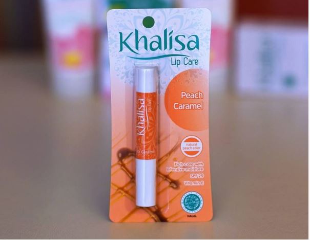 (hàng Mới Về) Son Dưỡng Môi Chiết Xuất Hoa Đào Caramel 2.2g Khalisa | BigBuy360 - bigbuy360.vn