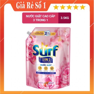 Nước Giặt Surf Cao Cấp 3 Trong 1 Túi 3.5Kg (Mới)