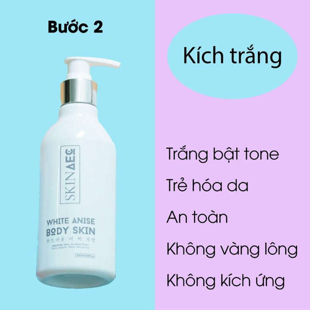 Ủ kích trắng than hoạt tính Skin AEC