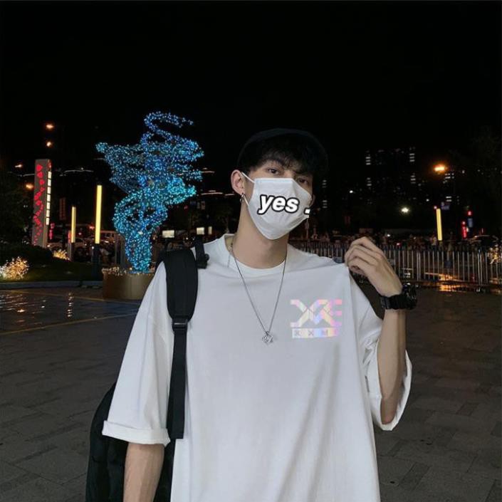 Áo Phản Quang Đa Sắc Dáng Rộng Unisex Nam Nữ ,áo phông form rộng LH01 .. | BigBuy360 - bigbuy360.vn