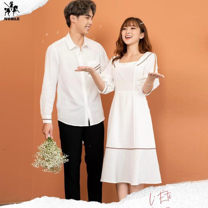 Set đồ đôi nam nữ thiết kế phong cách châu âu thời trang NB67 (Kèm ảnh thật)