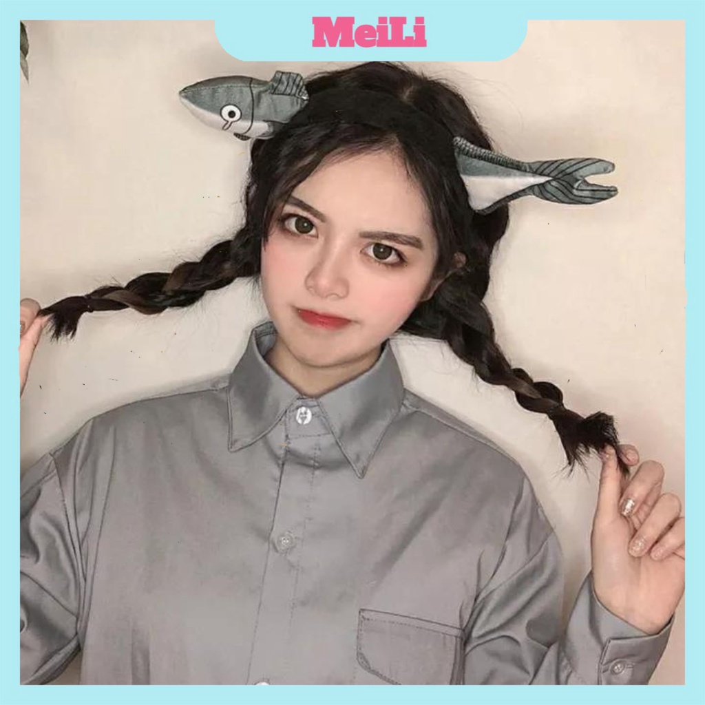 Bờm con cá đáng yêu, Cài tóc cà rốt cute - Băng đô cài tóc (tuyển sỉ).