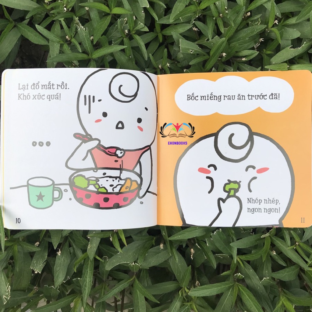 Sách ehon kỹ năng sống - Combo 6 cuốn Miu Miu Tự Lập - Ehon nhật bản cho bé 1 6 tuổi Muki