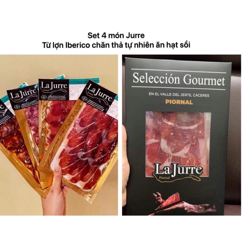 Set Thịt Heo Muối Từ Lợn IBERICO Tây Ban Nha