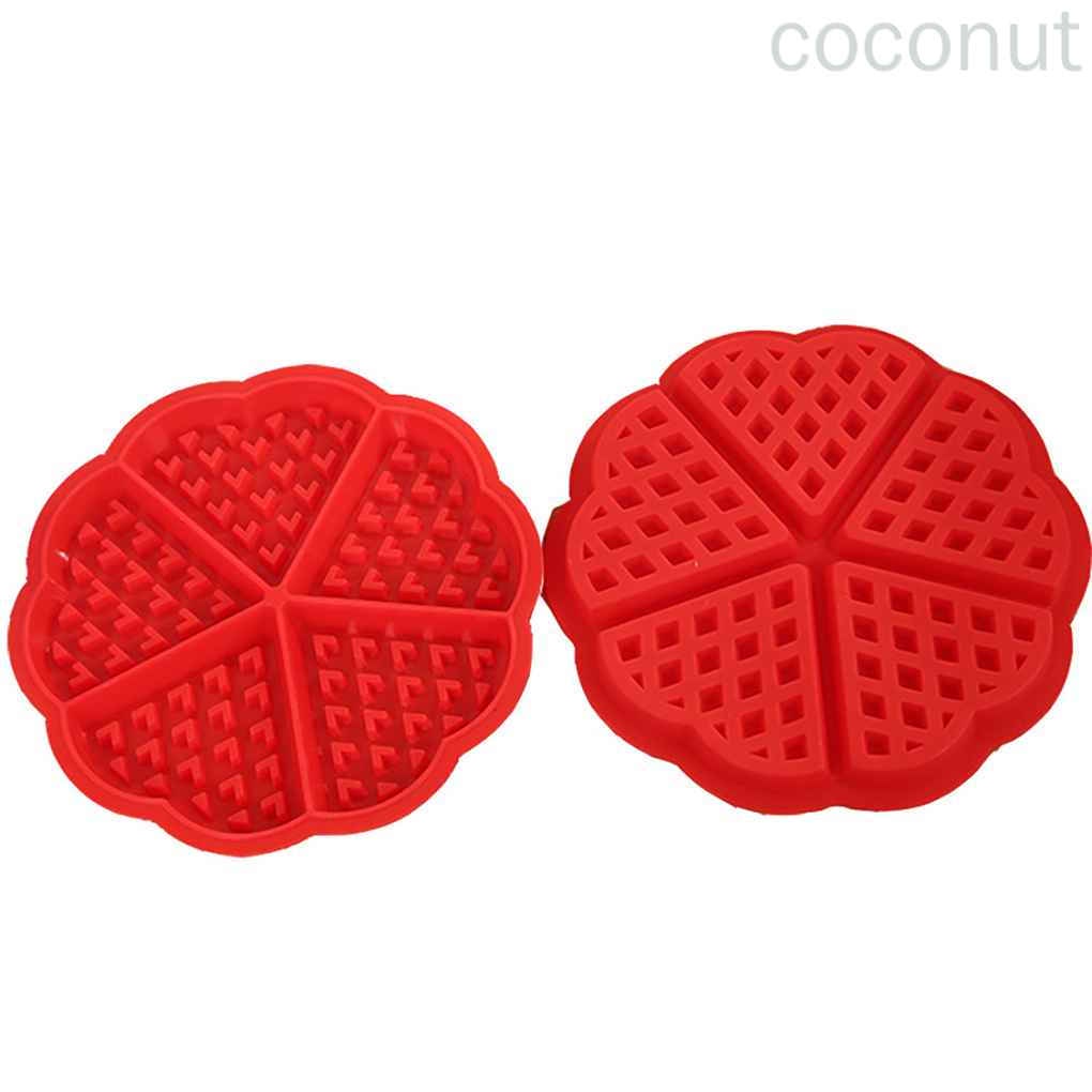 Khuôn Silicon Làm Bánh Waffle / Sô Cô La / Bánh Quy / Bánh Nướng Chịu Nhiệt Diy