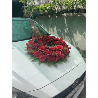 Hoa xe cưới-Hoa cưới