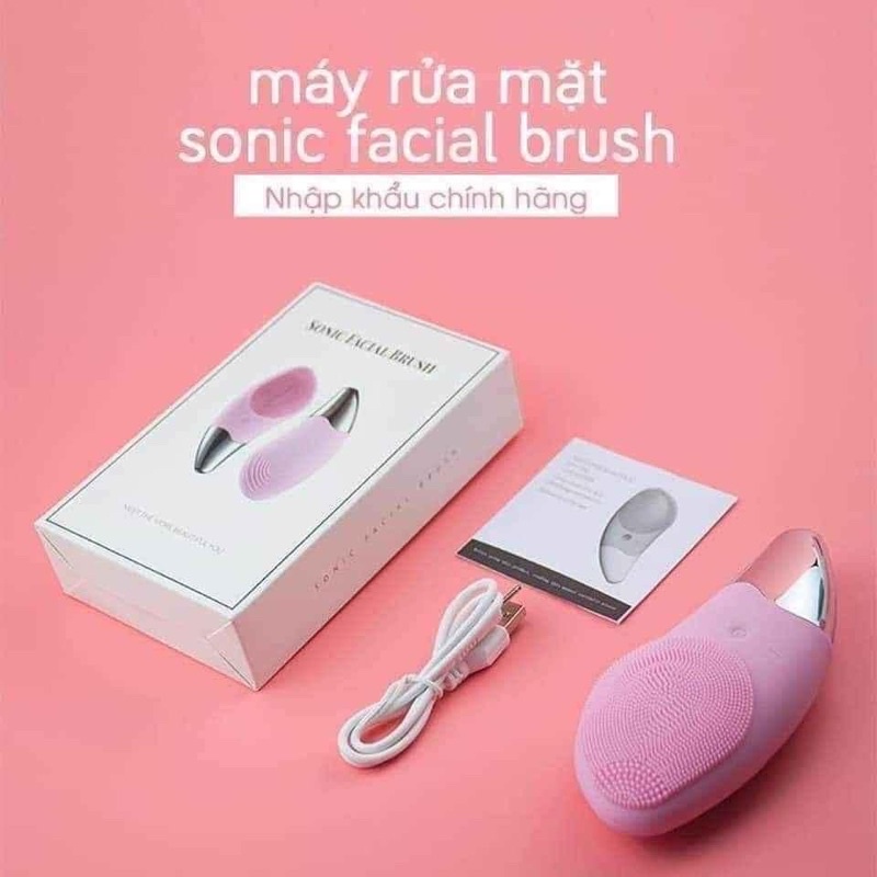 BÁN SỈ MÁY RỬA MẶT MASSAGE 3IN1 #SONIC FACIAL BRUSH - Giá tốt