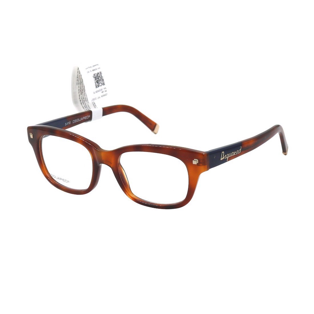 Gọng kính nam nữ thời trang DSquared2 DQ5068 chính hãng, thiết kế dễ đeo bảo vệ mắt