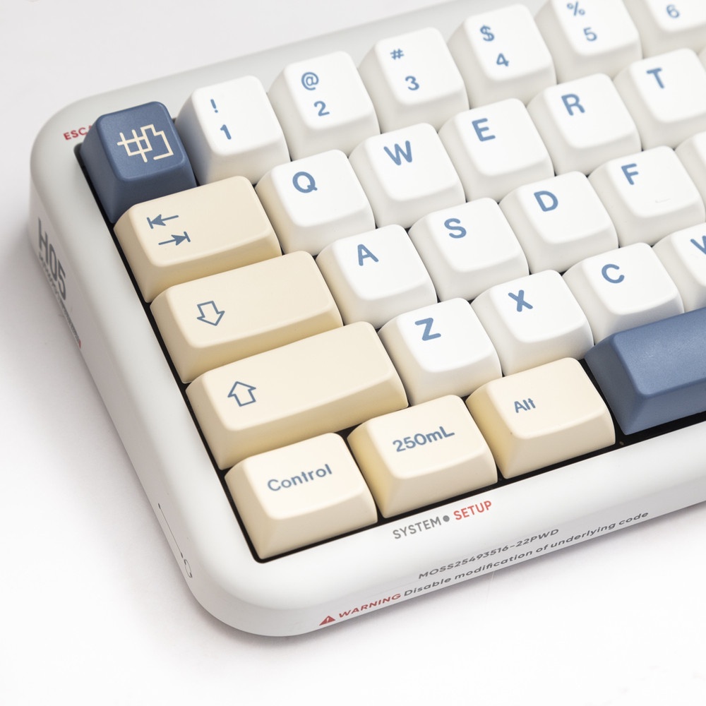 141 Phím GMK Soyamilk Keycaps MDA Profile PBT Dye Sub Bàn phím cơ Keycap