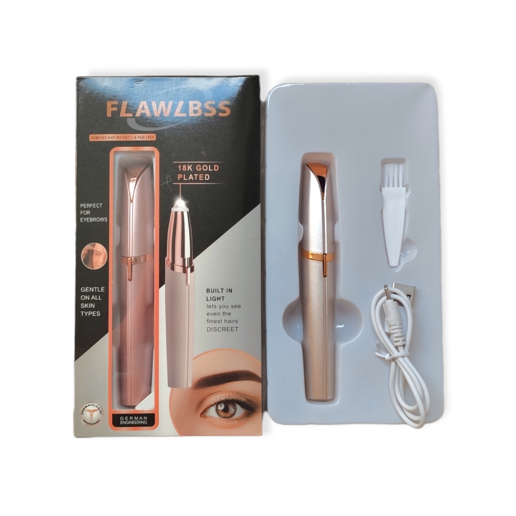 Bút tỉa lông mày pin sạc, tạo kiểu lông mày an toàn nhanh chóng