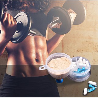 Phễu QUIFIT 2 lớp đựng bột sữa protein đa năng