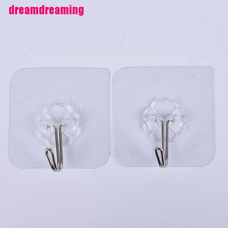 1 Móc Treo Đồ Gắn Tường Trong Suốt Tiện Lợi Dành Cho Nhà Tắm