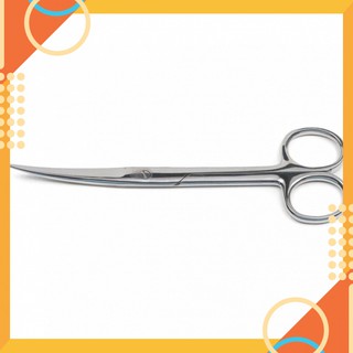 [dụng cụ y khoa]Kéo 14 cm cong 2 đầu nhọn