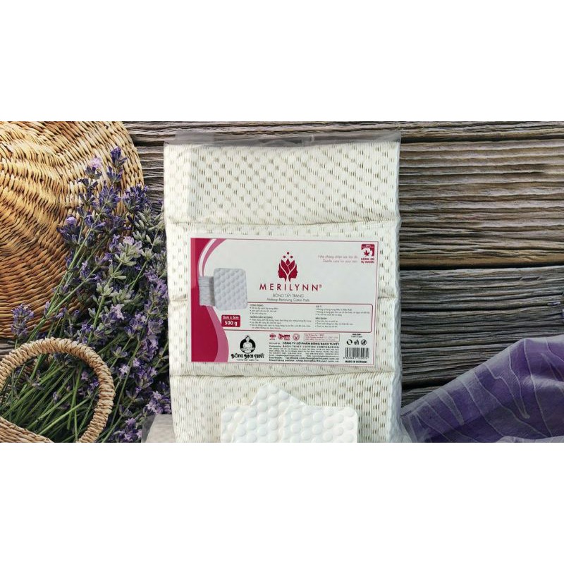Bông tẩy trang MERILYNN 500g