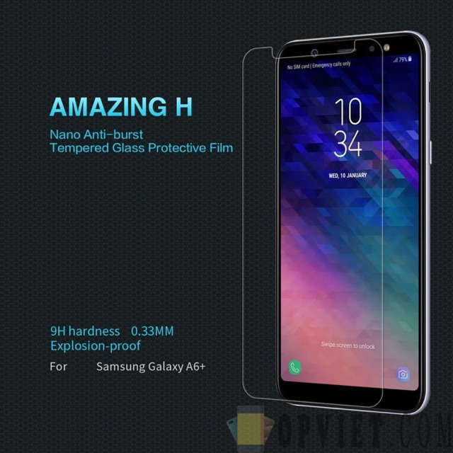 ❌Sale❌ Bộ 2 kính cường lực A6,A6Plus  9H