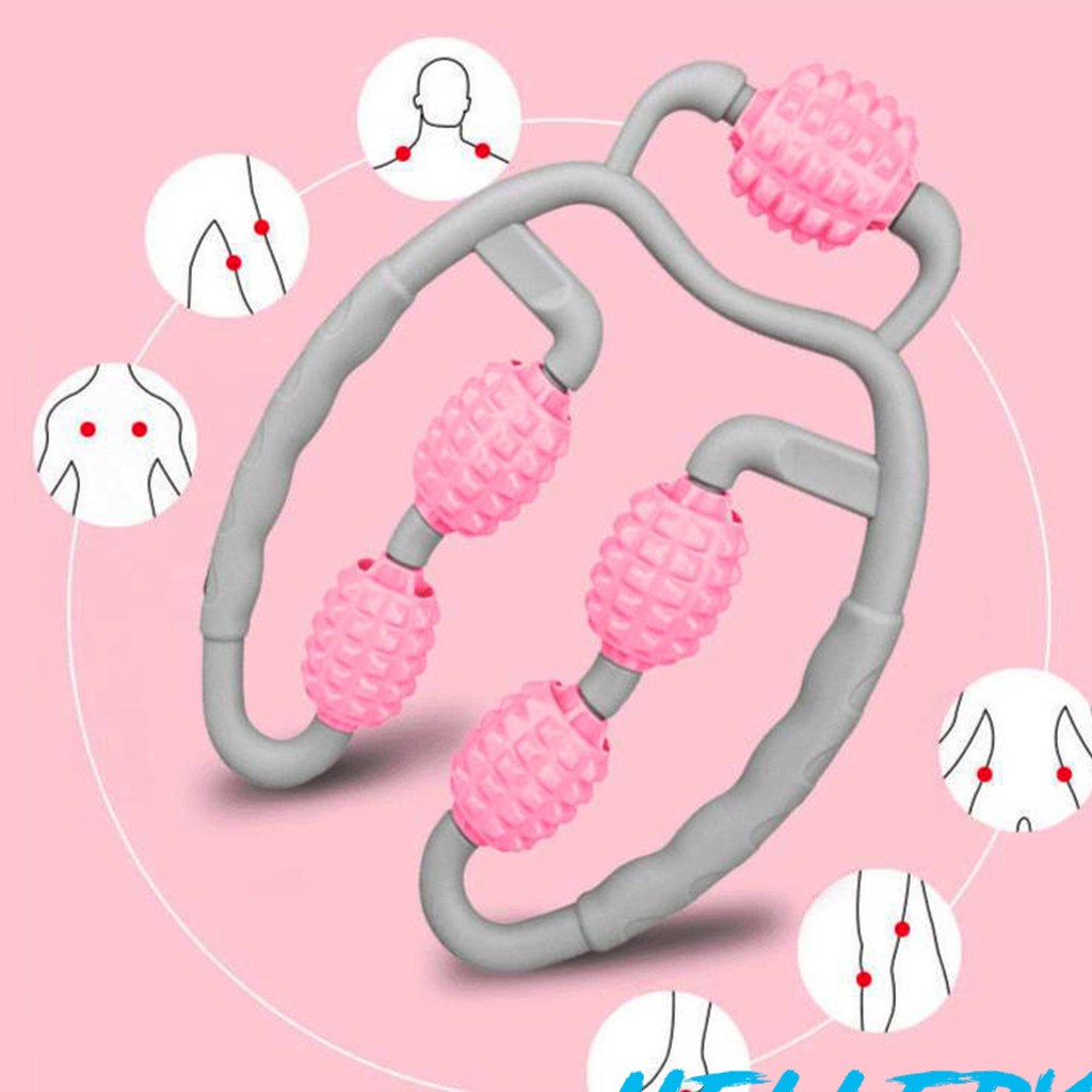 Con Lăn Massage 360 Độ 🌸FREESHIP🌸Làm Giảm Cơ Bắp Tay / Bắp Chân / Mỏi Cổ Tiện Dụng Chất Lượng Cao