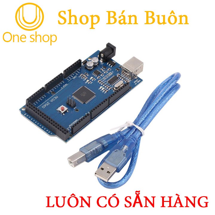 Kit Arduino Mega2560 R3- CH340 Thế Hệ 3 Chất Lượng