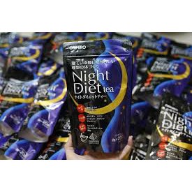 Trà giảm cân Night Diet Tea Orihiro Nhật Bản (20 túi lọc) [Date 10/2022]