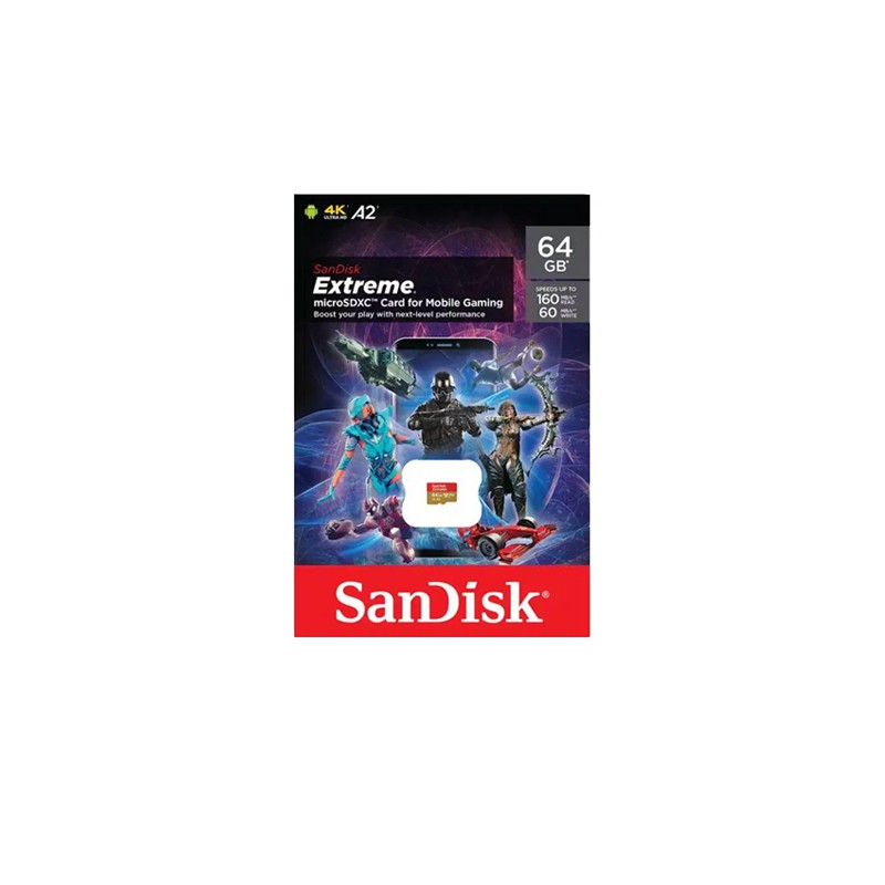 Sandisk Thẻ Nhớ Micro Sdxc Uhs-I 64gb 160mbs Read - 60mbs Write Chất Lượng Cao