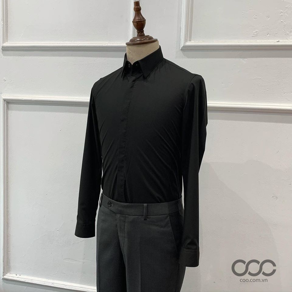 Áo sơ mi nam, sơ mi dài tay vải lụa mềm cao cấp (Loại 1) - TOM STORE