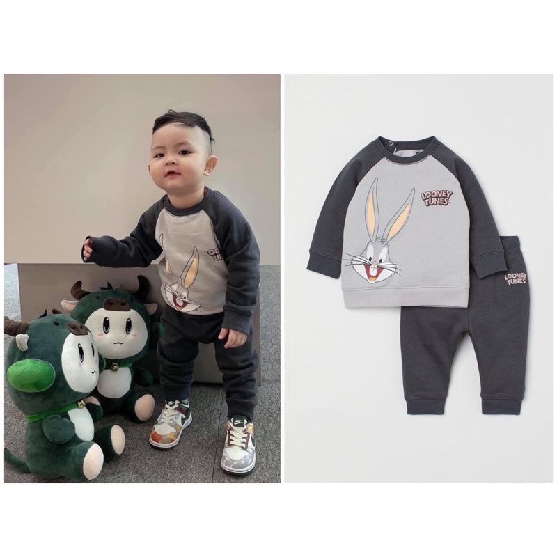 Bộ nỉ da cá, set nỉ bé trai cao cấp vợt sale rẻ