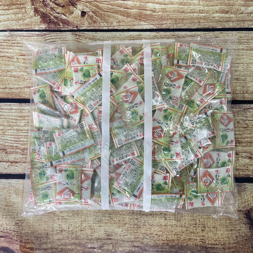 Mù tạc tươi wasabi kaneku nhật (200 gói x 2.5g) [GIAO HỎA TỐC HCM]