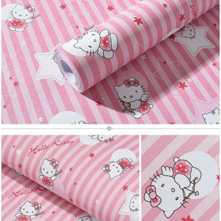 Cuộn 10m Giấy dán tường Kity sọc