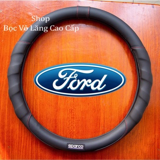 Bọc vô lăng FORD Ecosport, Escape, Everest, Ranger, Focus, Transit, Fiesta, laser touneo, mondeo size 38cm - SPC