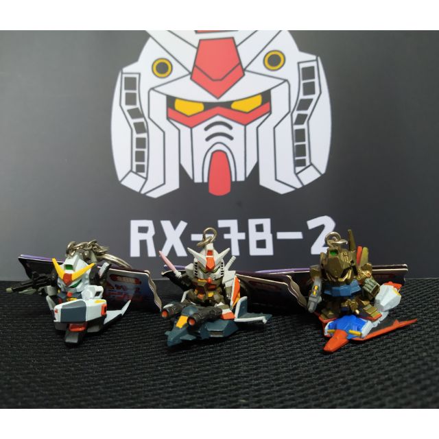 Móc khoá gundam móc khoá phi thuyền gundam sd gashapon 2nd