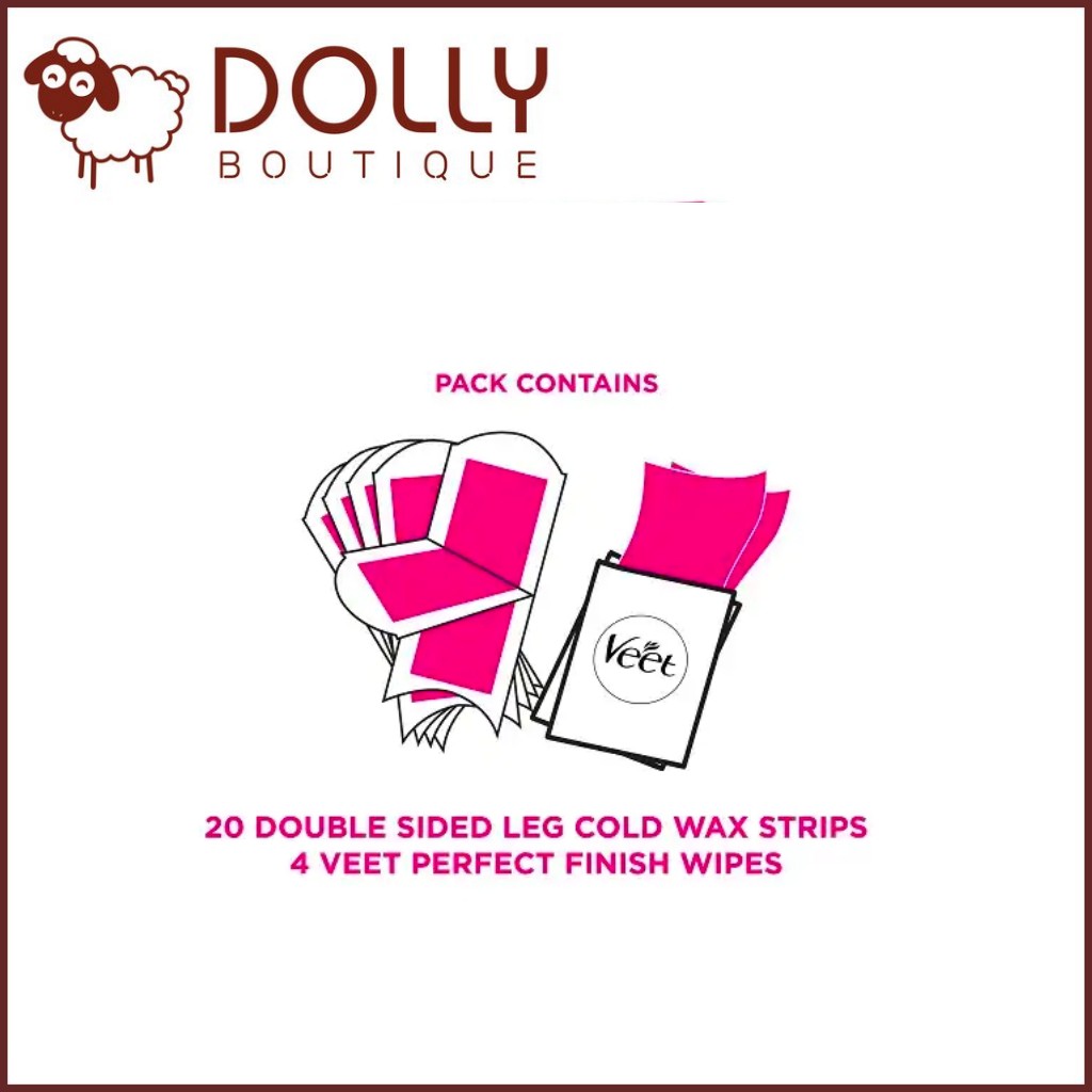 MIẾNG DÁN TẨY LÔNG CƠ THỂ VEET READY TO USE WAX STRIPS ( 1 MIẾNG )