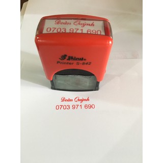 Dấu tên chức danh - Tên và sdt