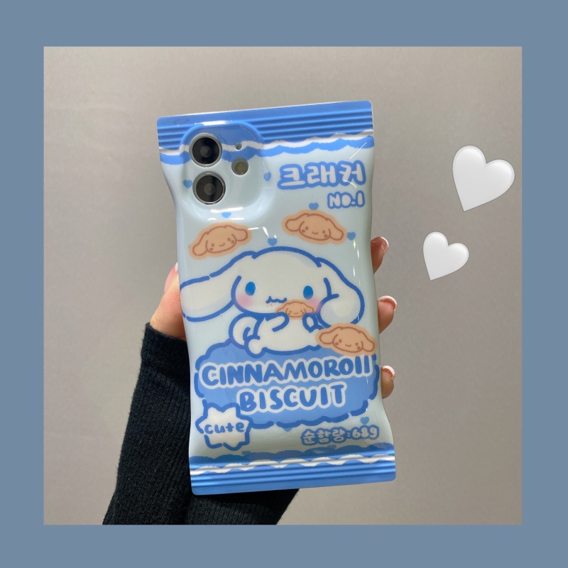 Ốp Điện Thoại Trong Suốt Hình Cinnamoroll / Cún / Mèo hello kitty Cho Iphone 11 12 13 14 Pro Max X Xs Xr 6 7 8 7 8 Plus