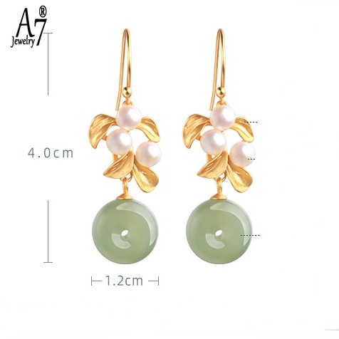 Đôi Bông Tai Bạc 925 Hình Khóa Thanh Lịch Cho Nữ