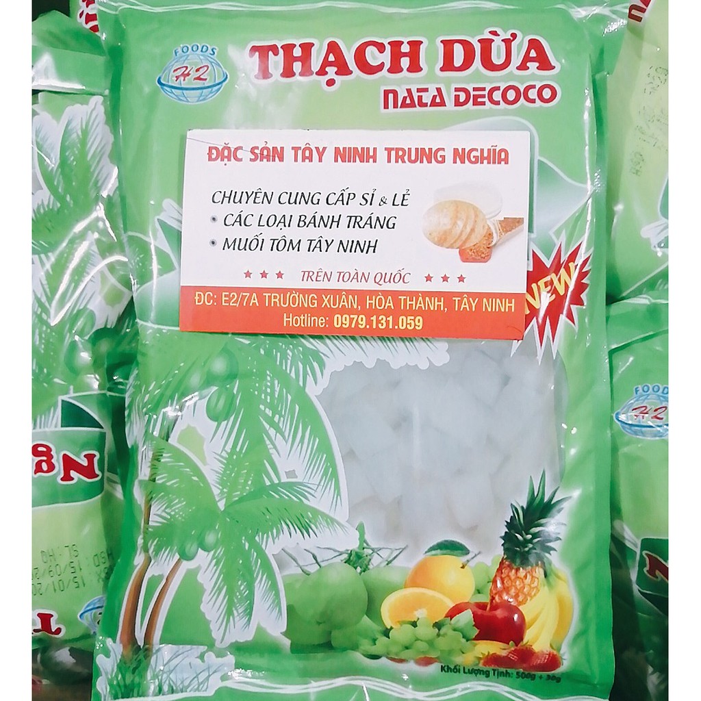 [ 500GAM ] THẠCH DỪA THƠM NGỌT TRUNG NGHĨA