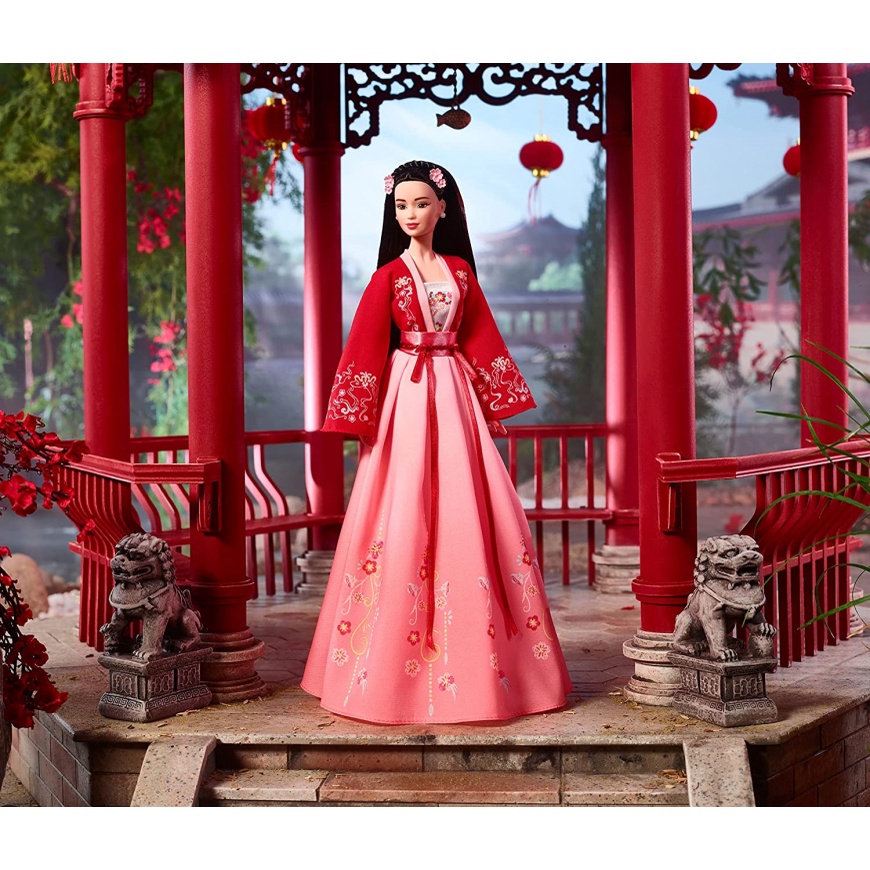 MỚI 2022 Búp Bê Barbie Signature Tết Cổ Truyền Châu Á Lunar New Year Doll